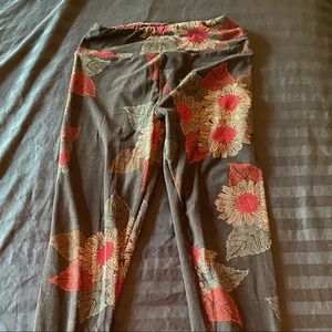 Floral leggings
